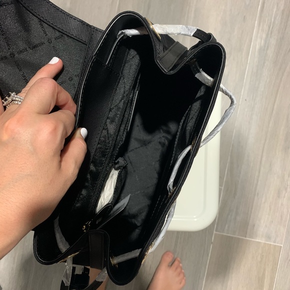 Michael Kors Bedford Zip Backpack - Black - Picture 7 of 8